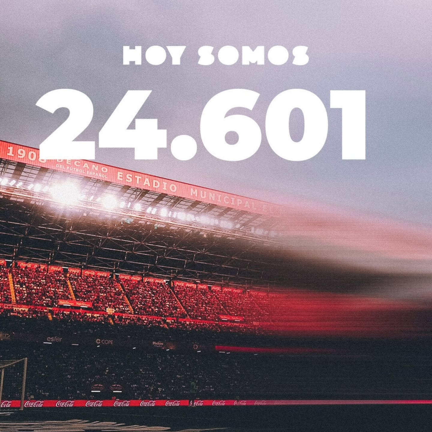 🔴⚪ PRIMER PARTIDO DE LA TEMPORADA 🔴⚪
Más de 24.500 almas animando sin parar al equipo desde el primer minuto. 🏟️🔥
Primer partido y mucho camino por delante. Queda trabajo y mucho que mejorar si queremos estar arriba, pero hay algo que no va a cambiar: nuestro apoyo al equipo. 💪❤️
En las buenas, en las malas y siempre.
¡Puxa Sporting! 🔴⚪
#PuxaSporting #RealSporting #SportingDeGijón #Mareo #SiempreSporting LaMareona