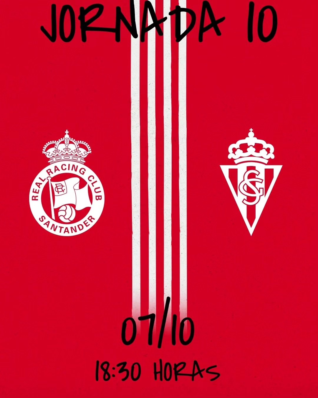 Buen desplazamiento y buen horario. Santander prepárate que vamos.