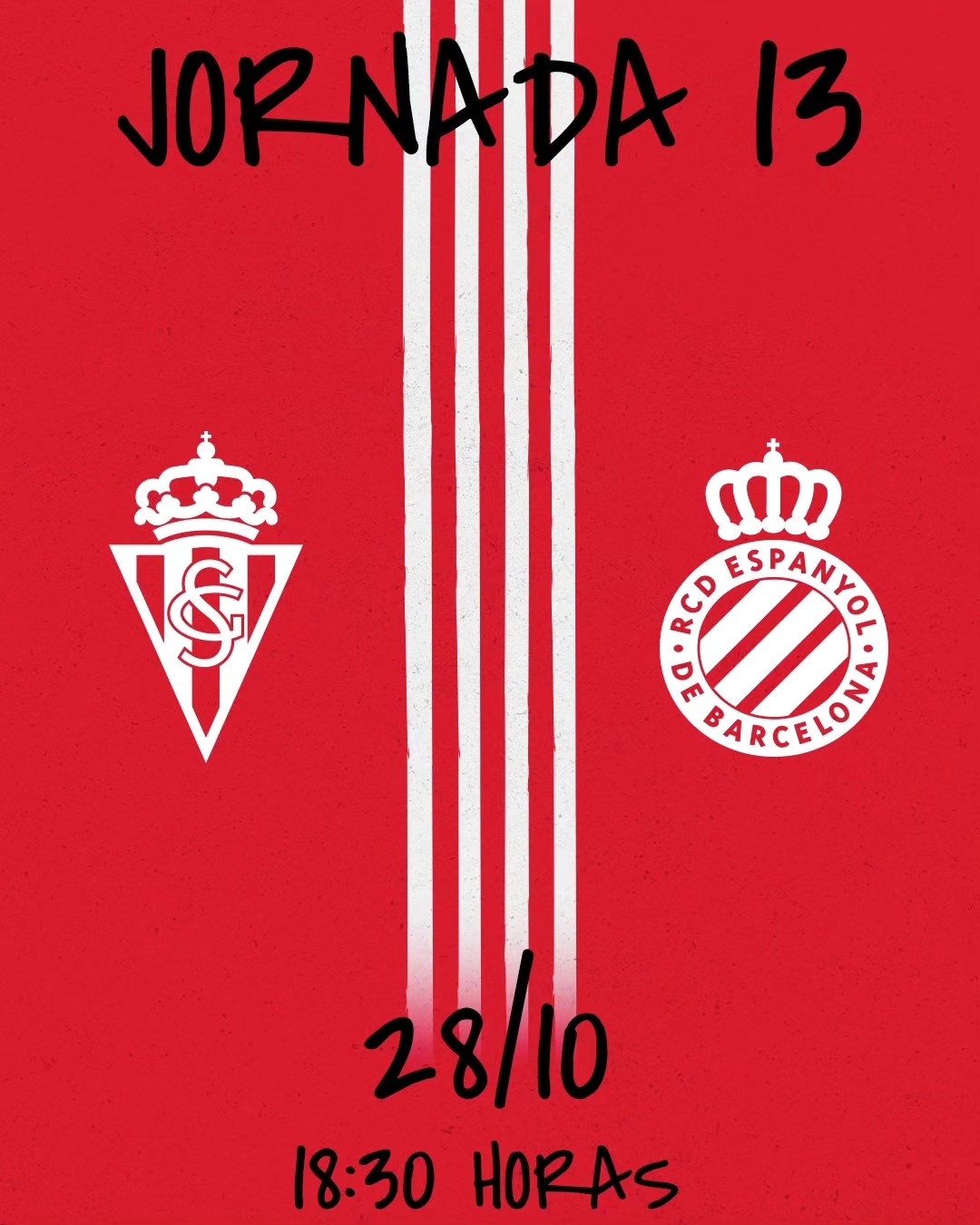 Jornada 13, sábado a las 18.30