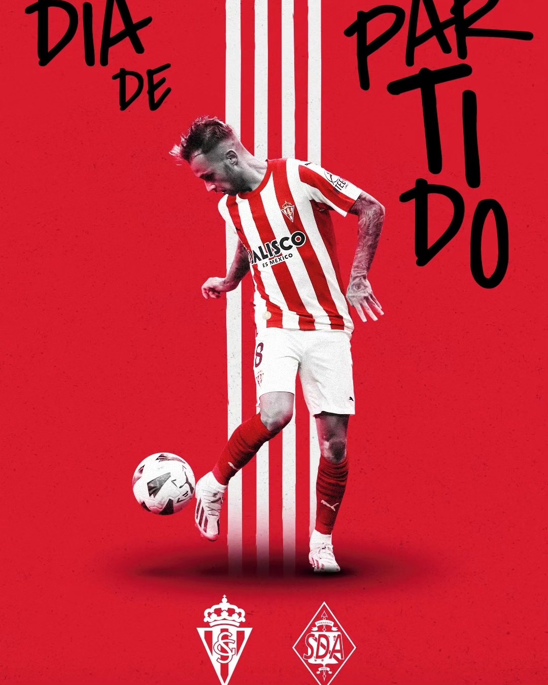 Partido trampa. A ver si sumamos de nuevo de 3 en 3. Como siempre salimos del Rubio 2 horas antes en @autos_corias una vez en Gijon directos al @elmolinindelmolinon . Puxa Sporting