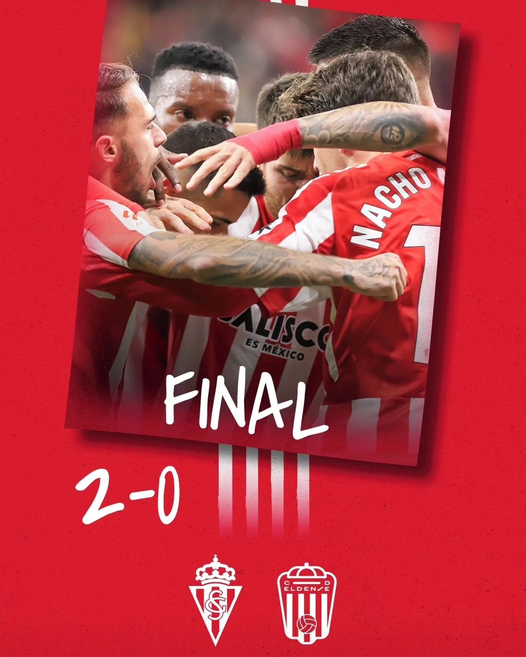 Así hay q sumar de 3 en 3. Mañana no costará tanto madrugar. Puxa Sporting