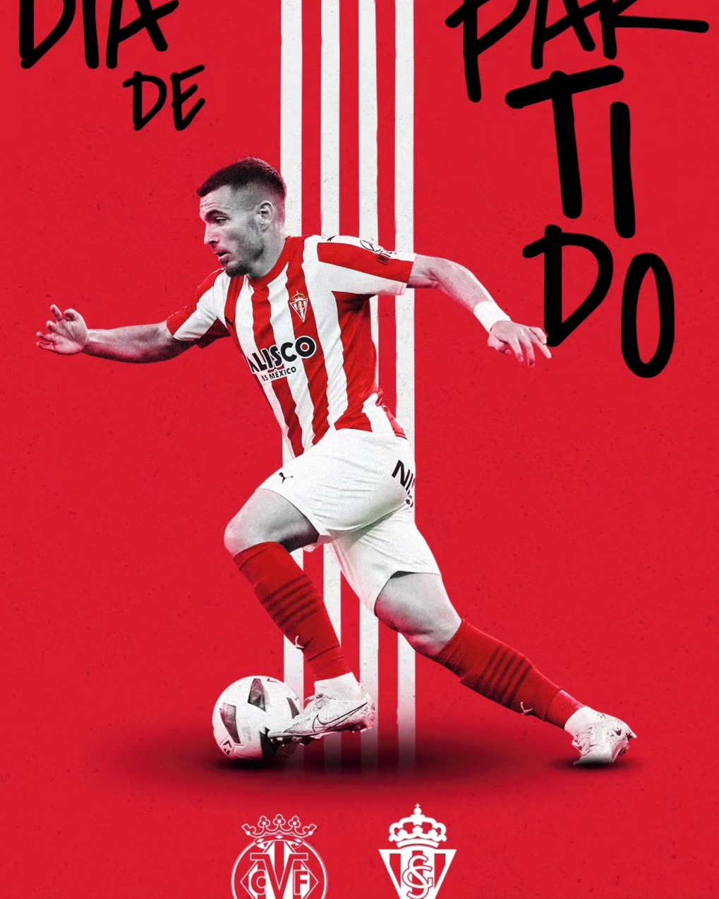 Hoy jugamos contra el Villarreal B, necesitamos sumar de 3 en 3. Así que a ganar y hacernos fuertes fuera del Molinon