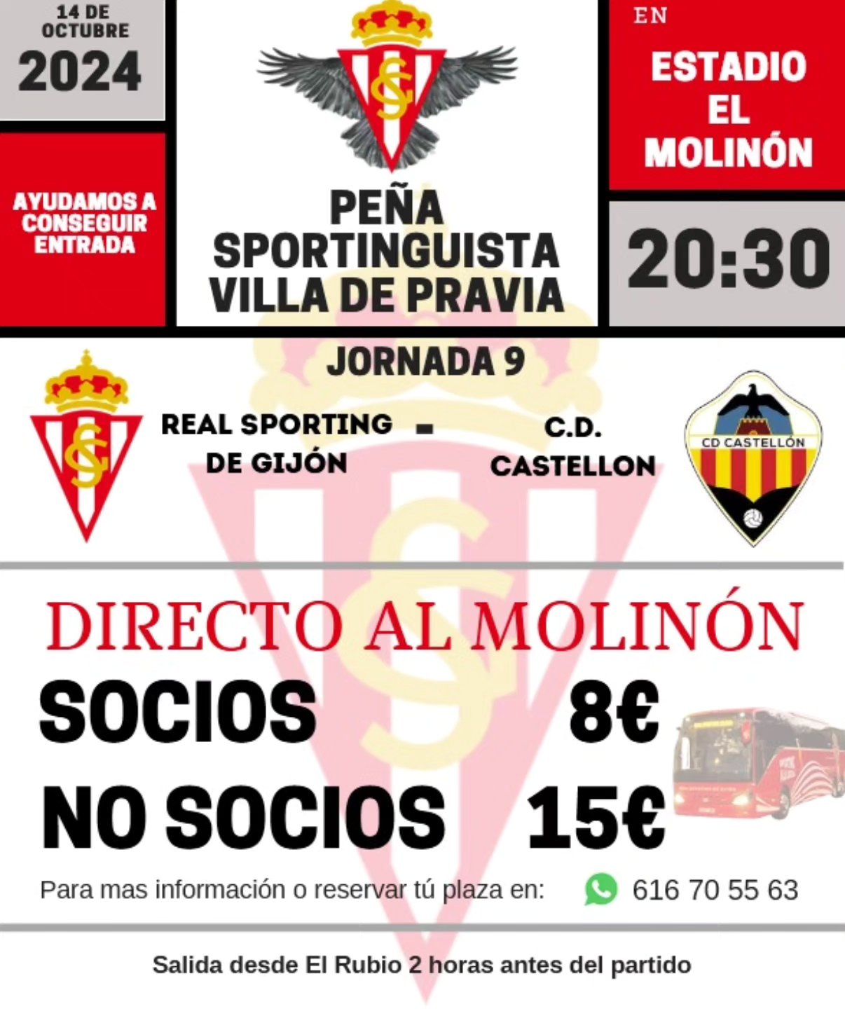Partido de lunes. No te lo pierdas.